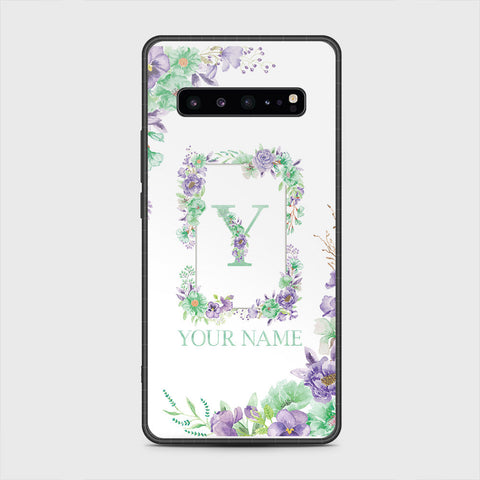 Samsung Galaxy S10 5G - Personalized Alphabet Series - HQ Premium Shine Durable Shatterproof Case