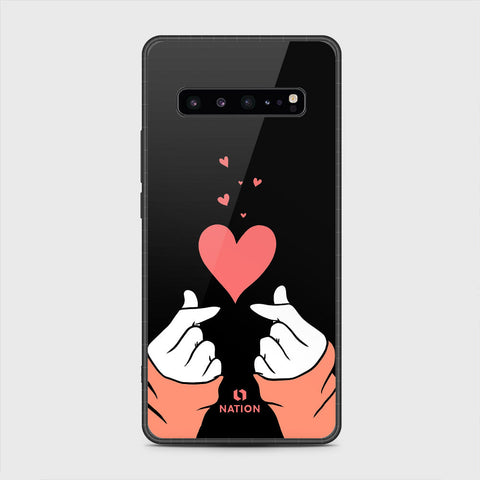 Samsung Galaxy S10 5G - Onation Heart Series - HQ Premium Shine Durable Shatterproof Case