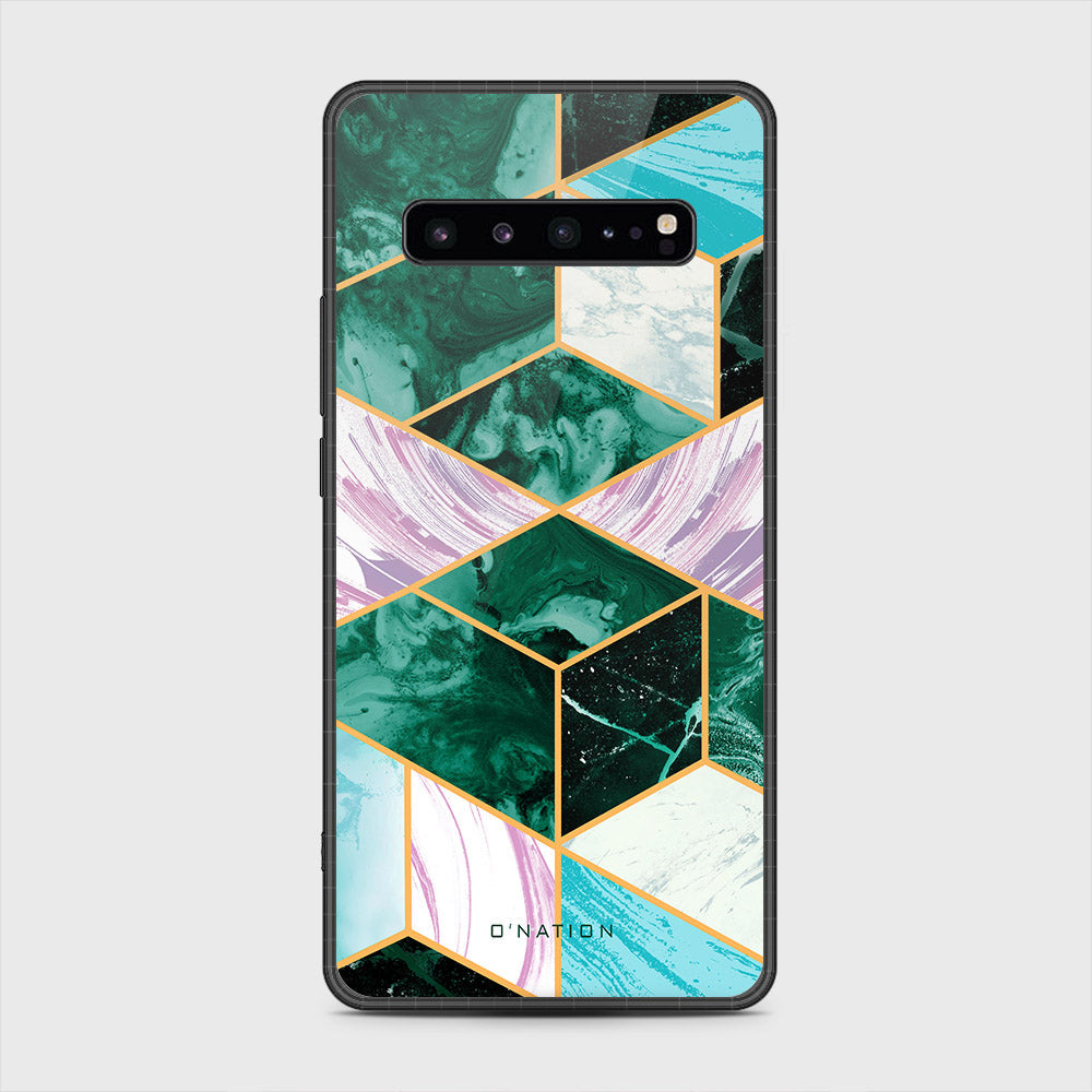 Samsung Galaxy S10 5G - O'Nation Shades of Marble Series - HQ Premium Shine Durable Shatterproof Case