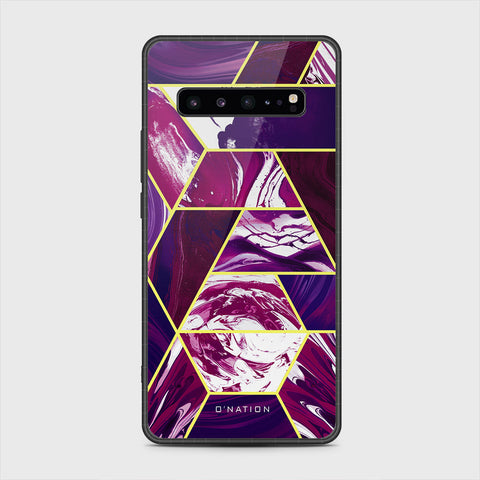 Samsung Galaxy S10 5G - O'Nation Shades of Marble Series - HQ Premium Shine Durable Shatterproof Case