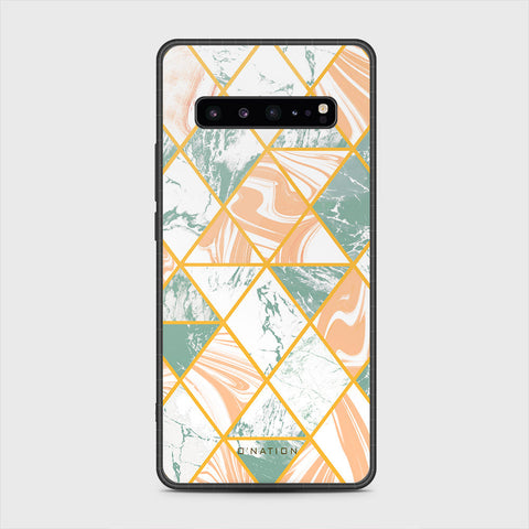 Samsung Galaxy S10 5G - O'Nation Shades of Marble Series - HQ Premium Shine Durable Shatterproof Case