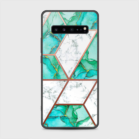 Samsung Galaxy S10 5G - O'Nation Shades of Marble Series - HQ Premium Shine Durable Shatterproof Case