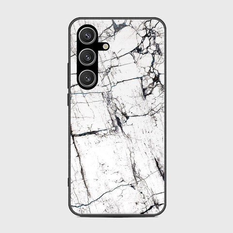 Samsung Galaxy S25 - White Marble Series 2 - HQ Premium Shine Durable Shatterproof Case