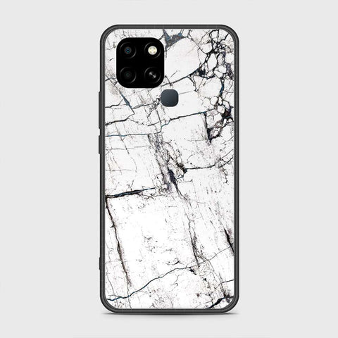 Infinix Smart 6 Cover - White Marble Series 2 - HQ Premium Shine Durable Shatterproof Case