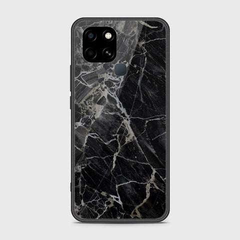 Infinix Smart 6 Cover - Black Marble Series - HQ Premium Shine Durable Shatterproof Case