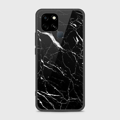 Infinix Smart 6 Cover - Black Marble Series - HQ Premium Shine Durable Shatterproof Case