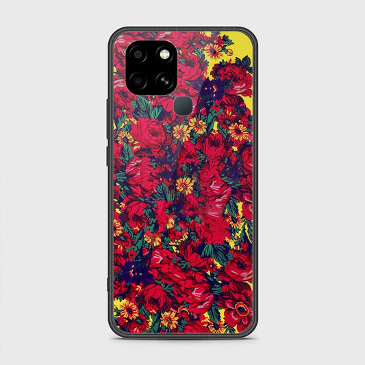 Infinix Smart 6 Cover - Floral Series - HQ Premium Shine Durable Shatterproof Case