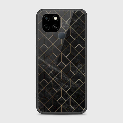 Infinix Smart 6 Cover - Black Marble Series - HQ Premium Shine Durable Shatterproof Case