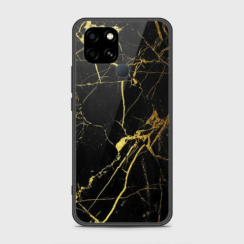 Infinix Smart 6 Cover - Black Marble Series - HQ Premium Shine Durable Shatterproof Case