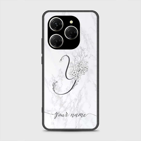 Tecno Spark 20 Pro Cover- Personalized Alphabet Series - HQ Premium Shine Durable Shatterproof Case