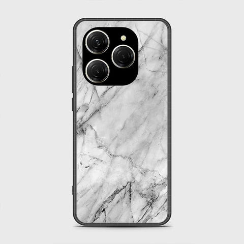 Tecno Spark 20 Pro Cover- White Marble Series - HQ Premium Shine Durable Shatterproof Case