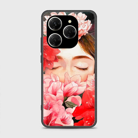 Tecno Spark 20 Pro Cover- Floral Series - HQ Premium Shine Durable Shatterproof Case