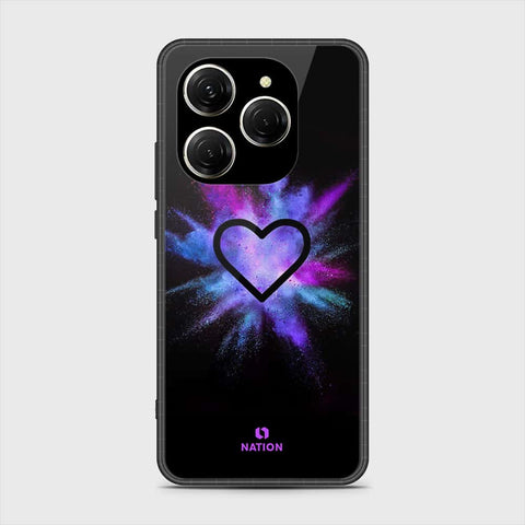 Tecno Spark 20 Pro Cover- Onation Heart Series - HQ Premium Shine Durable Shatterproof Case