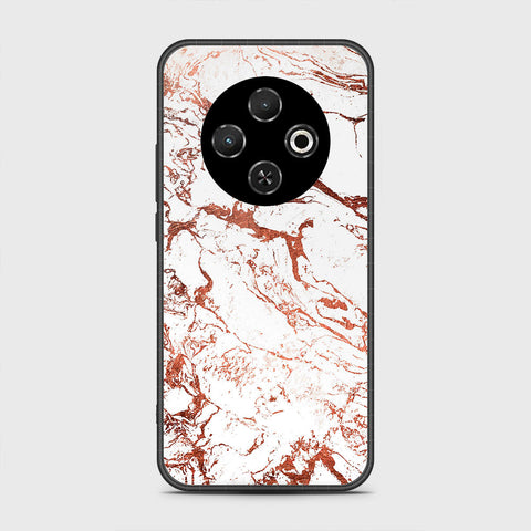 Tecno Spark 30C 4G - White Marble Series 2 - HQ Premium Shine Durable Shatterproof Case