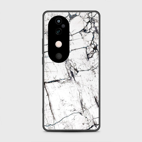 Vivo V40 - White Marble Series 2 - HQ Premium Shine Durable Shatterproof Case