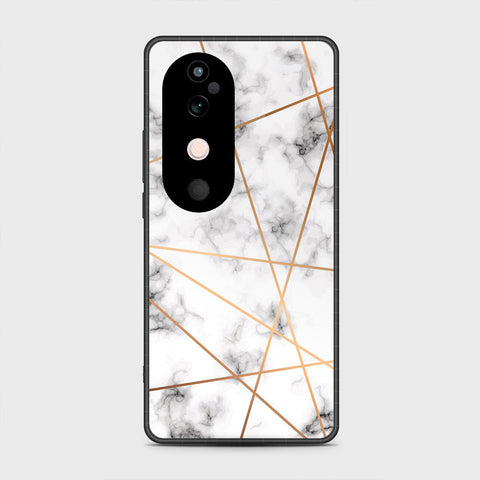 Vivo V40 - White Marble Series 2 - HQ Premium Shine Durable Shatterproof Case