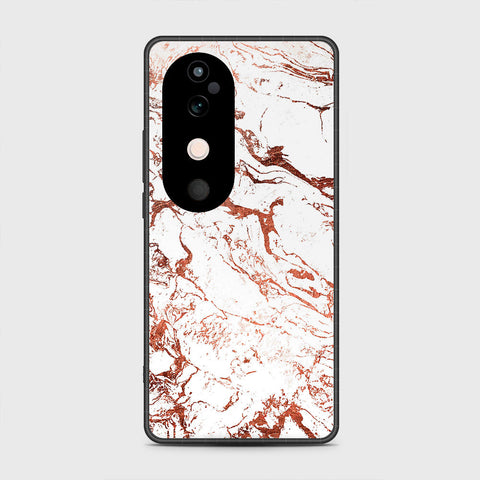 Vivo V40 - White Marble Series 2 - HQ Premium Shine Durable Shatterproof Case