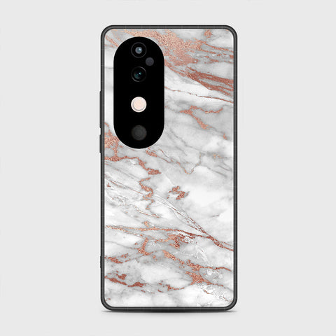 Vivo V40 - White Marble Series 2 - HQ Premium Shine Durable Shatterproof Case