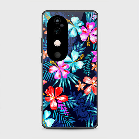 Vivo V40 - Floral Series - HQ Premium Shine Durable Shatterproof Case