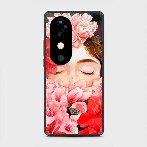 Vivo V40 - Floral Series - HQ Premium Shine Durable Shatterproof Case