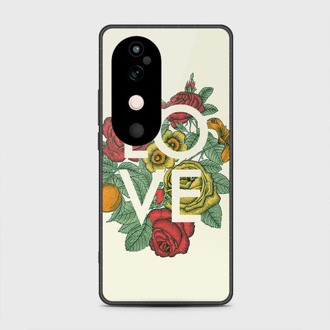 Vivo V40 - Floral Series 2 - HQ Premium Shine Durable Shatterproof Case