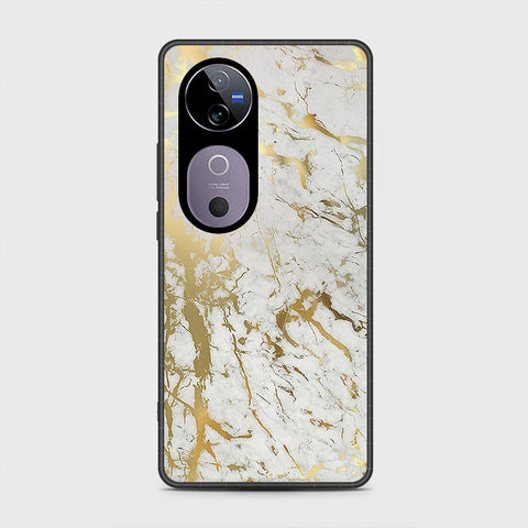 Vivo V40 - White Marble Series - HQ Premium Shine Durable Shatterproof Case