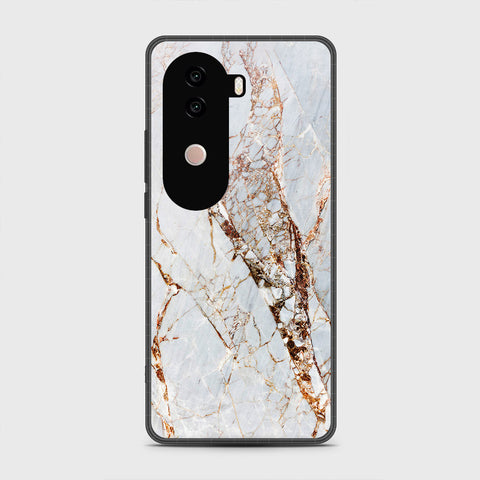 Vivo V40e - White Marble Series - HQ Premium Shine Durable Shatterproof Case