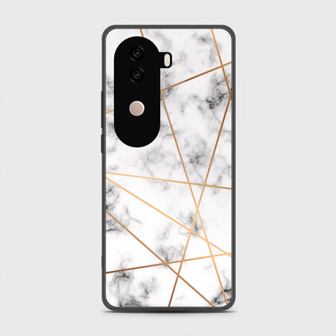 Vivo iQOO Z9s - White Marble Series 2 - HQ Premium Shine Durable Shatterproof Case