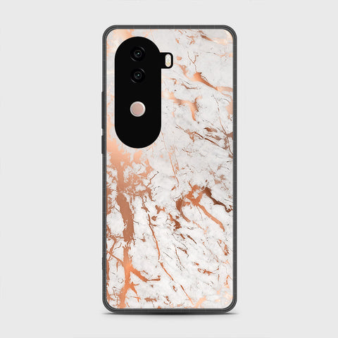 Vivo iQOO Z9s - White Marble Series 2 - HQ Premium Shine Durable Shatterproof Case