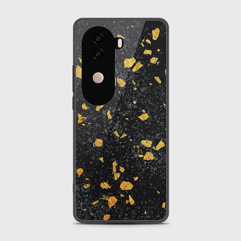 Vivo iQOO Z9s - Black Marble Series - HQ Premium Shine Durable Shatterproof Case