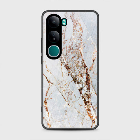 Vivo Y200 (2025) - White Marble Series - HQ Premium Shine Durable Shatterproof Case