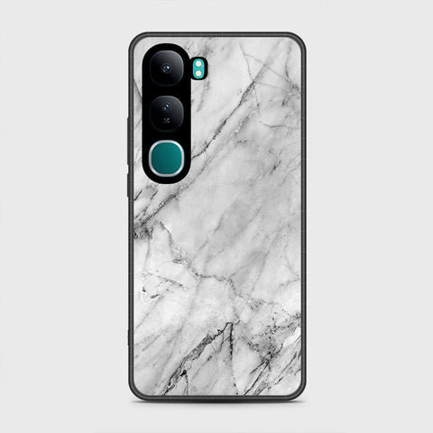 Vivo V40 Lite (IDN) - White Marble Series - HQ Premium Shine Durable Shatterproof Case