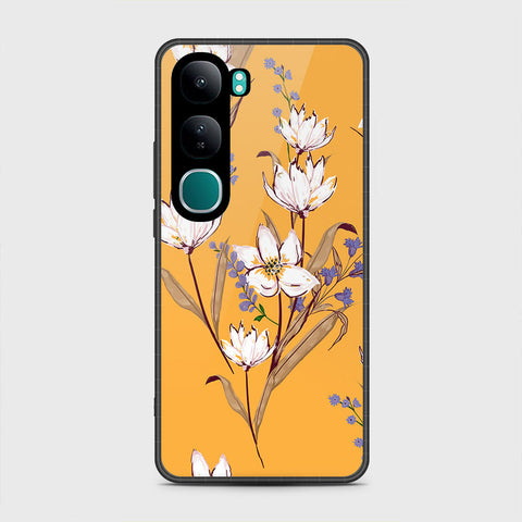 Vivo V40 Lite (IDN) - Floral Series - HQ Premium Shine Durable Shatterproof Case