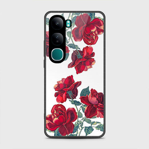 Vivo V40 Lite (IDN) - Floral Series 2 - HQ Premium Shine Durable Shatterproof Case