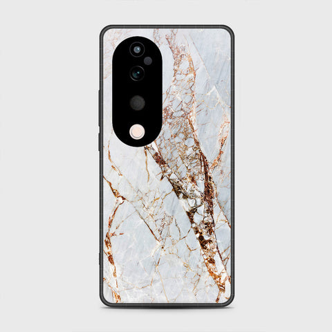 Vivo S19 Pro - White Marble Series - HQ Premium Shine Durable Shatterproof Case