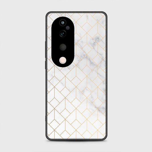 Vivo S19 Pro - White Marble Series 2 - HQ Premium Shine Durable Shatterproof Case