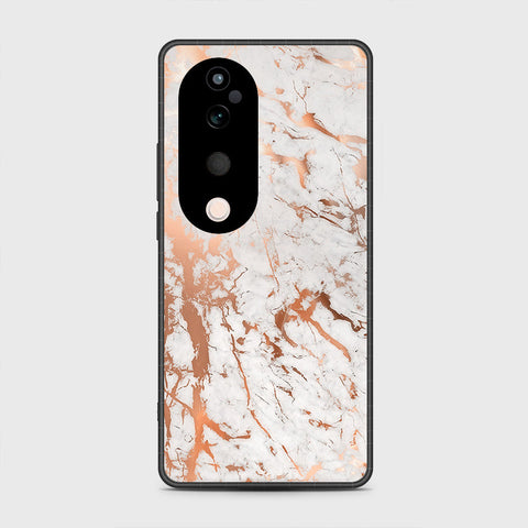 Vivo V40 Pro - White Marble Series 2 - HQ Premium Shine Durable Shatterproof Case