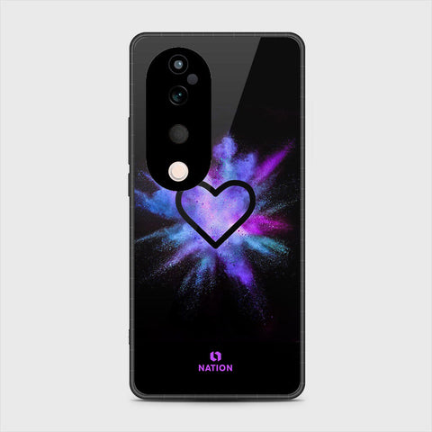 Vivo V40 Pro - Onation Heart Series - HQ Premium Shine Durable Shatterproof Case