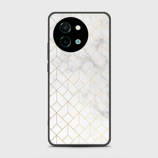 Vivo Y38 - White Marble Series 2 - HQ Premium Shine Durable Shatterproof Case