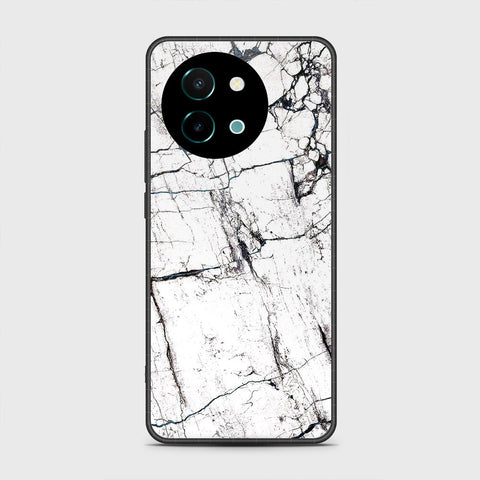 Vivo Y38 - White Marble Series 2 - HQ Premium Shine Durable Shatterproof Case