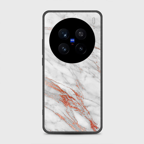 Vivo X200 Pro - White Marble Series - HQ Premium Shine Durable Shatterproof Case
