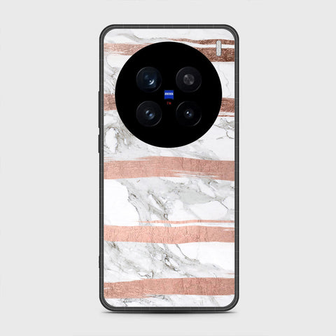 Vivo X200 Pro - White Marble Series - HQ Premium Shine Durable Shatterproof Case