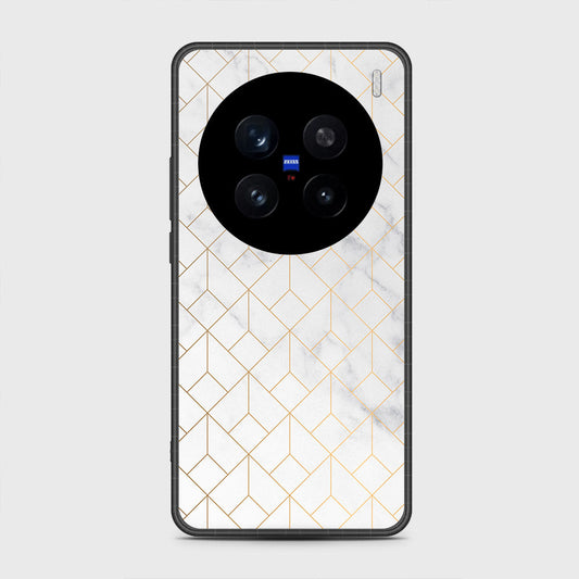 Vivo X200 Pro - White Marble Series 2 - HQ Premium Shine Durable Shatterproof Case