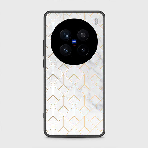 Vivo X200 Pro - White Marble Series 2 - HQ Premium Shine Durable Shatterproof Case