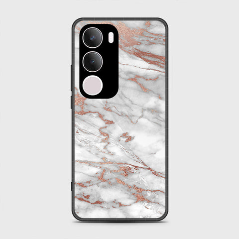 Vivo Y19s - White Marble Series 2 - HQ Premium Shine Durable Shatterproof Case