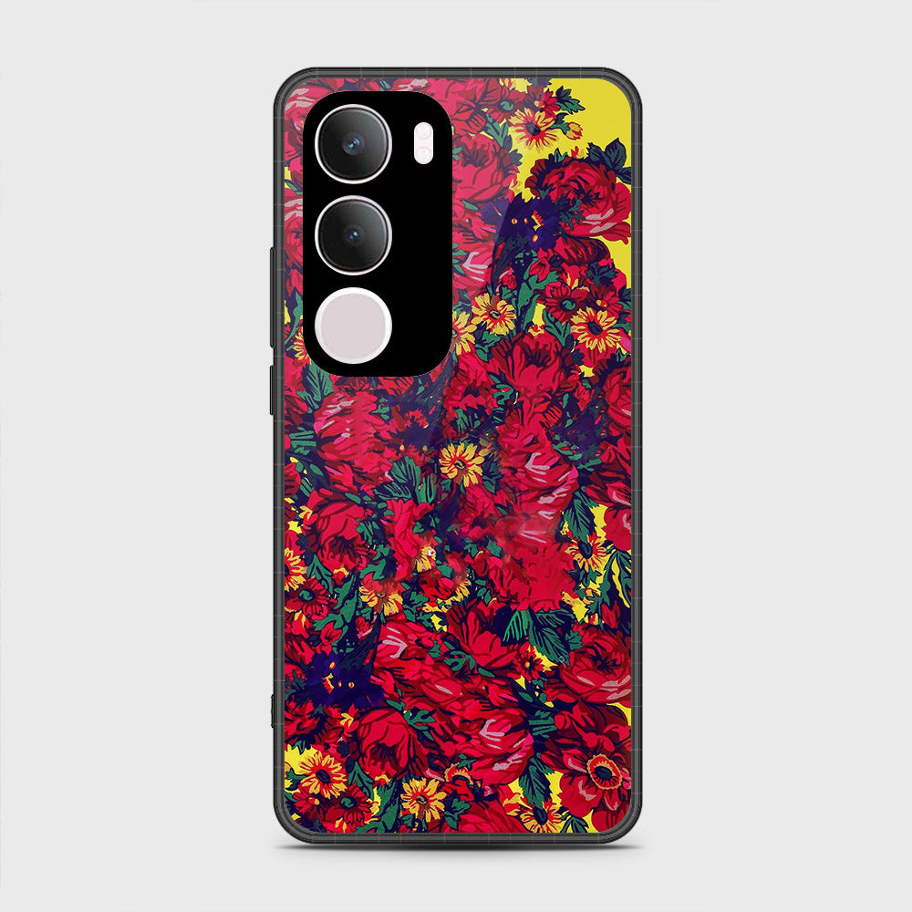 Vivo Y29 - Floral Series - HQ Premium Shine Durable Shatterproof Case