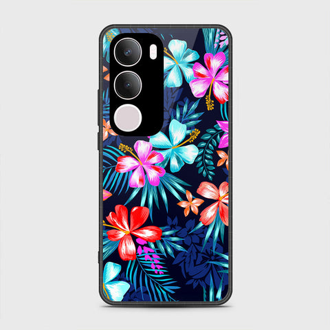 Vivo Y19s - Floral Series - HQ Premium Shine Durable Shatterproof Case