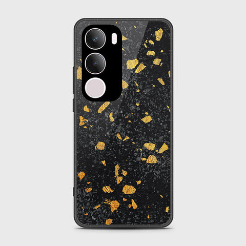 Vivo Y19s - Black Marble Series - HQ Premium Shine Durable Shatterproof Case