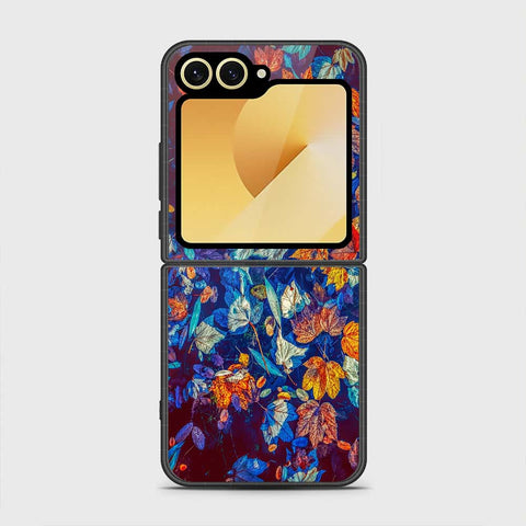 Samsung Galaxy Z Flip 6 Cover - Floral Series 2 - HQ Premium Shine Durable Shatterproof Case