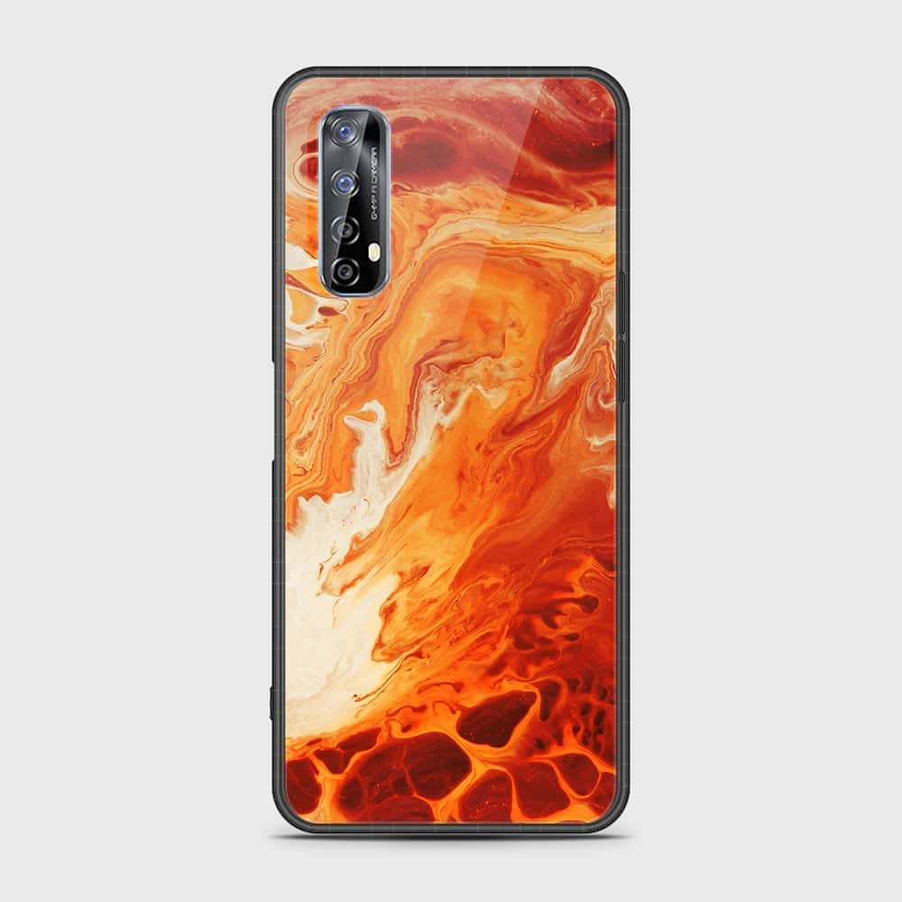 Realme 7 Cover- Mystic Marble Series - HQ Premium Shine Durable Shatterproof Case